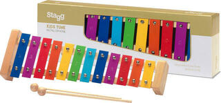 Xylophone / Métallophone / Carillon Stagg META-K12 RB Métallophone