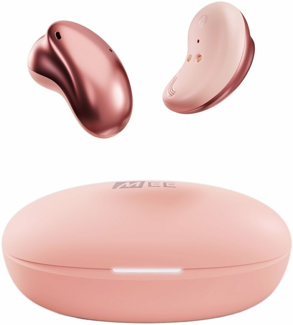 Intra-auriculares true wireless MEE audio Pebbles Rose Gold