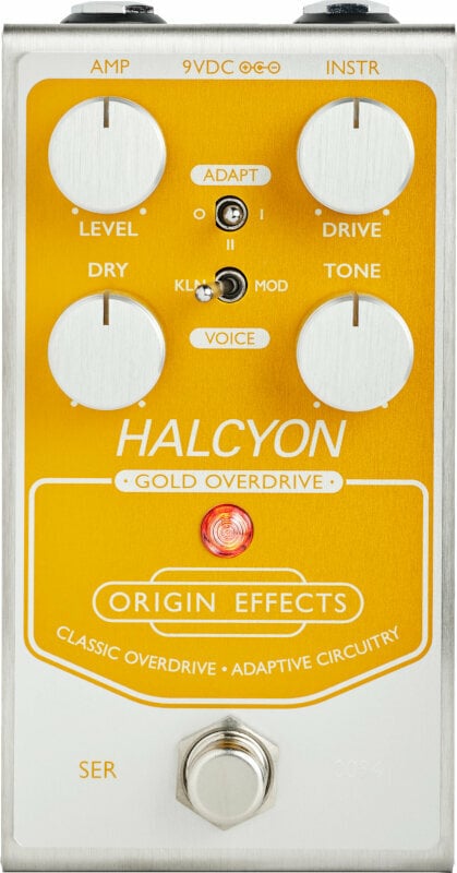 Guitar Effect Origin Effects Halcyon Gold