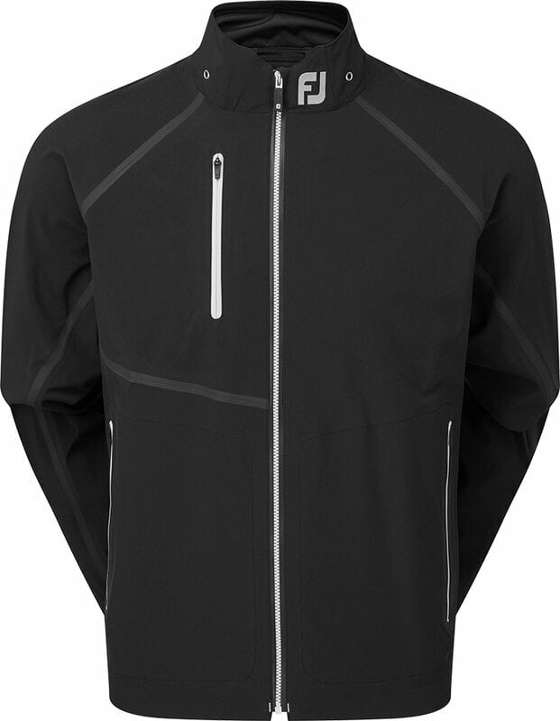 Jachetă impermeabilă Footjoy HydroTour Mens Jacket Black/Silver M