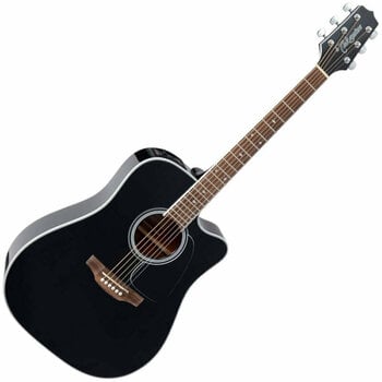 elektroakustisk gitarr Takamine GD34CE Black - 1