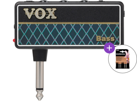 Hoofdtelefoon basversterker Vox AmPlug2 Bass SET - 1