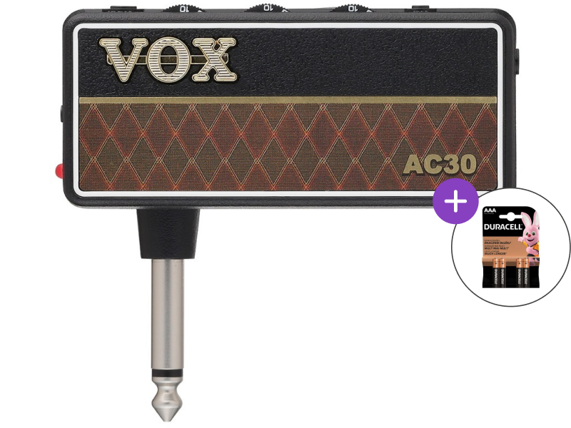 Hoofdtelefoon gitaarversterker Vox AmPlug2 AC30 SET