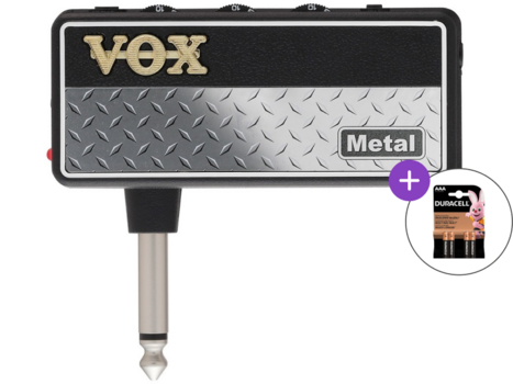 Guitar Headphone Amplifier Vox AmPlug2 Metal SET - 1