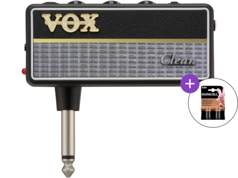 Amplificador para auscultadores de guitarra Vox AmPlug2 Clean SET - 1