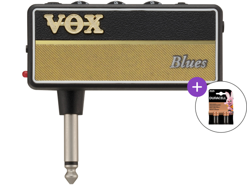 Hoofdtelefoon gitaarversterker Vox AmPlug2 Blues SET