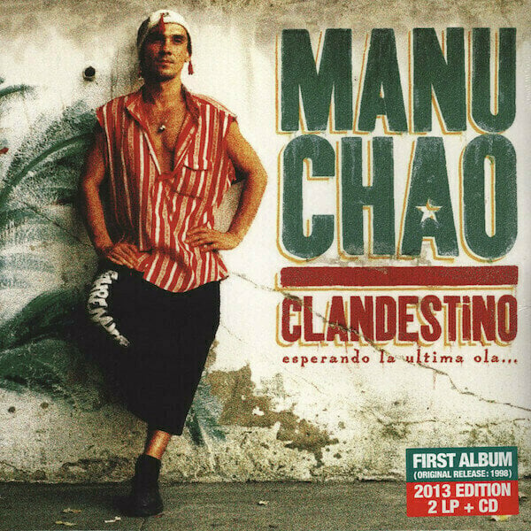 Vinyl Record Manu Chao - Clandestino (2 LP + CD)