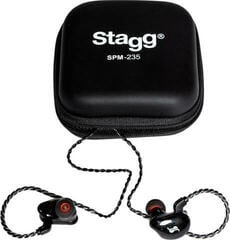 Hoofdtelefoon met oorhaak Stagg SPM-235 BK Hoofdtelefoon met oorhaak