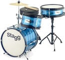 Stagg TIM JR 3/12B BL Blue Batterie junior