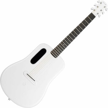 Electro-acoustic guitar Lava Music Lava ME 4 Carbon 36" Airflow Bag White - 1