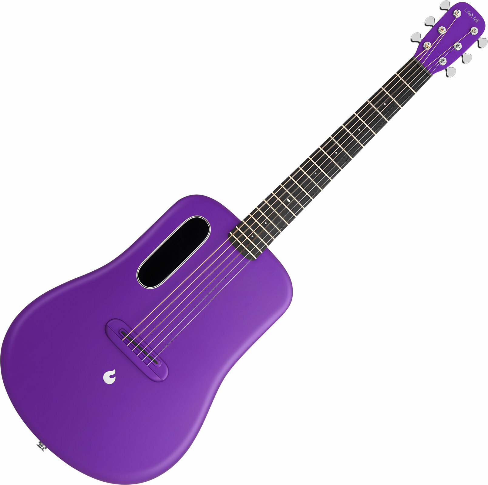 Electro-acoustic guitar Lava Music Lava ME 4 Carbon 36" Airflow Bag Purple
