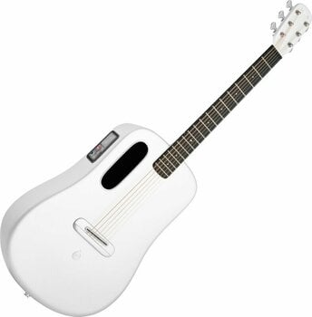 Elektroakustisk gitarr Lava Music Lava ME 4 Carbon 38" Space Bag White - 1