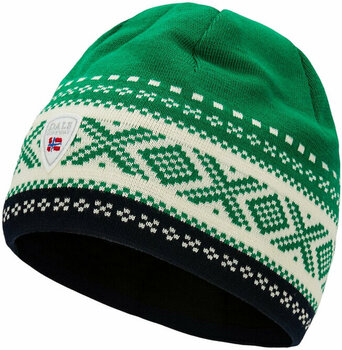 Zimowa czapka Dale of Norway Dystingen Hat Bright Green/Off White/Navy UNI Zimowa czapka - 1