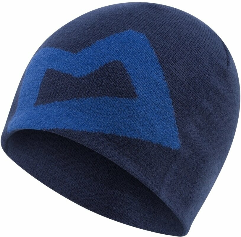 Шапка за ски Mountain Equipment Branded Knitted Beanie Medieval/Lapis Blue UNI Шапка за ски