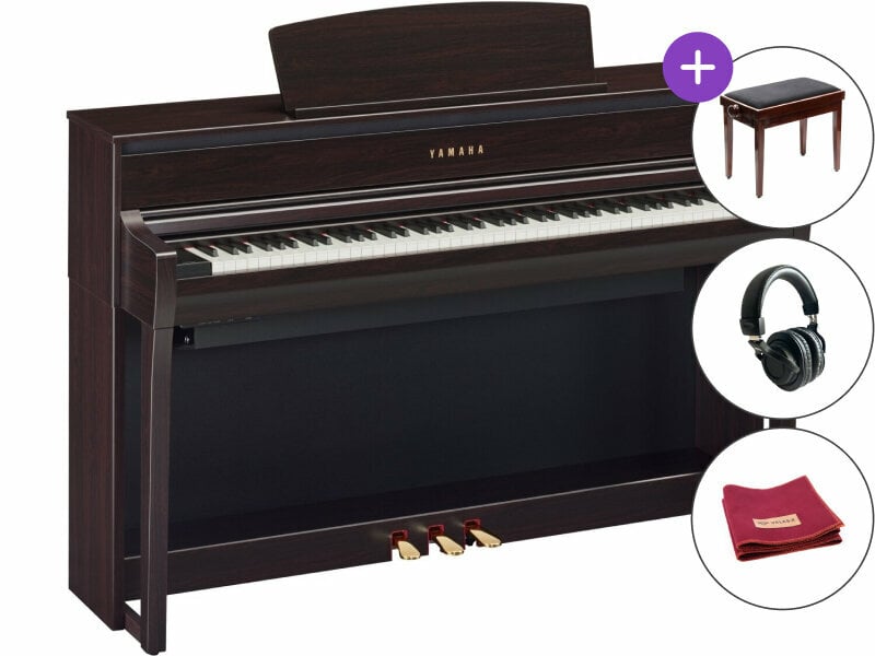 Piano numérique Yamaha CLP-775 R SET Palissandre Piano numérique