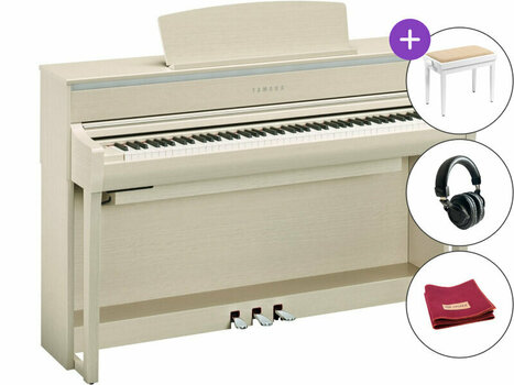 Digital Piano Yamaha CLP-775 WA SET White Ash Digital Piano - 1