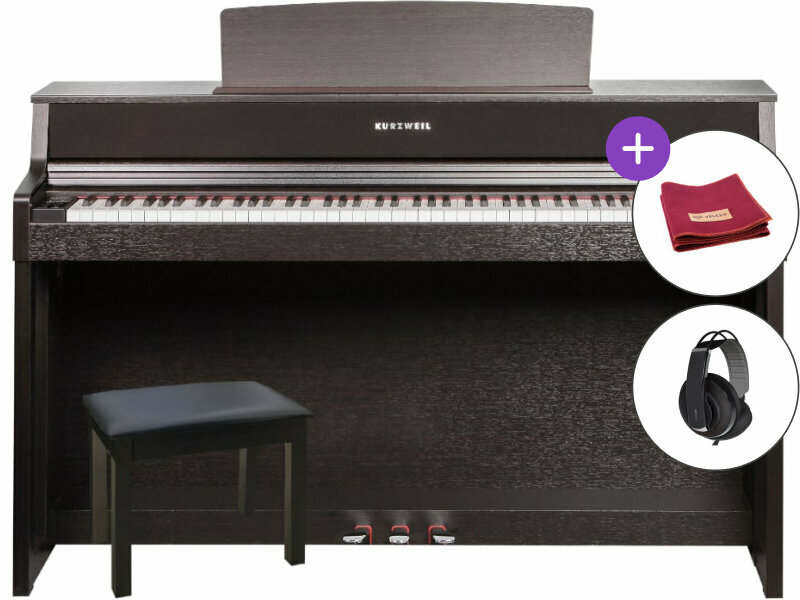 Музикални инструменти > Клавишни инструменти > Дигитални пиана Kurzweil CUP410 Satin Rosewood SET Satin Rosewood Дигитално пиано