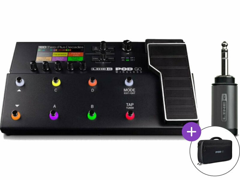 Line6 Pod GO Wireless SET Гітарний мультиефект - Muziker