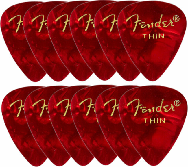 Πένα Fender Premium Celluloid 351 Shape Picks Thin Πένα