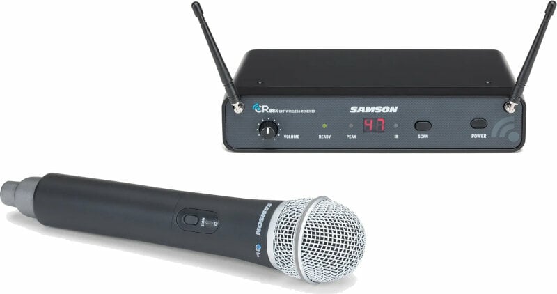 Conjunto de microfone de mão sem fios Samson Concert 88x Handheld - G 863 - 865 MHz