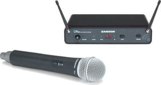 Vezeték nélküli készlet Samson Concert 88x Handheld - G Vezeték nélküli készlet 863 - 865 MHz
