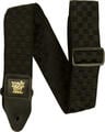 Ernie Ball Classic Jacquard Black Checkers Curea de chitară (Ca nou)