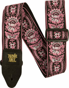 Textilgurte für Gitarren Ernie Ball Pink Orleans Jacquard Strap - 1