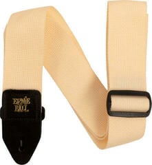 Textile guitar strap Ernie Ball Polypro Cream Textile guitar strap