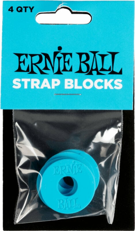 Hevederzár Ernie Ball Strap Blocks Hevederzár Blue
