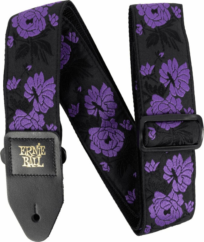 Textilgurte für Gitarren Ernie Ball Classic Jacquard Guitar/Bass Strap Lavender Rose