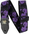 Ernie Ball Classic Jacquard Lavender Rose Textile guitar strap (Like new)