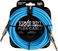 Instrumentkabel Ernie Ball Flex Instrument Cable Straight/Straight Blå 6 m Rak - Rak