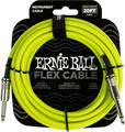 Ernie Ball Flex Green 6 m Ravni - Ravni Инструментални кабл