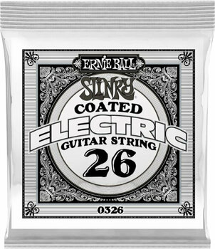 Samostatná struna pre gitaru Ernie Ball Slinky Coated Nickel Wound Samostatná struna pre gitaru - 1