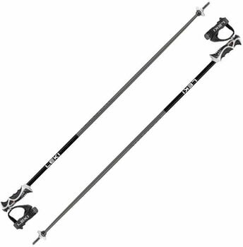 Ski Poles Leki Bold Lite S Dark Anthracite/Black/Bright Red 135 cm Ski Poles - 1