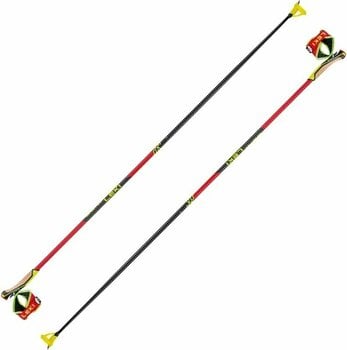 Bastões de esqui Leki PRC 750 Bright Red/Neonyellow/Black 150 cm - 1