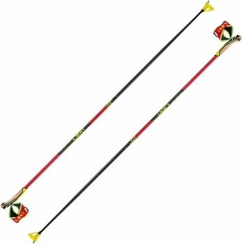 Ski Poles Leki PRC 750 Bright Red/Neonyellow/Black 160 cm - 1