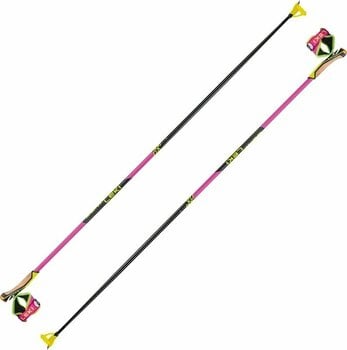 Bâtons de ski Leki PRC 750 Neonpink/Neonyellow/Black 150 cm - 1