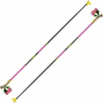 Bâtons de ski Leki PRC 750 Neonpink/Neonyellow/Black 155 cm - 1