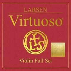 Violinsträngar Larsen Virtuoso violin SET E ball end Violinsträngar