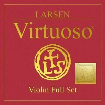 Struny do skrzypiec Larsen Virtuoso violin SET E ball end - 1
