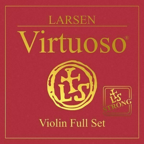 Saiten für Streichinstrumente Larsen Virtuoso violin SET E ball end