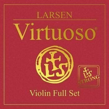 Χορδές Bιολιού Larsen Virtuoso violin SET E ball end - 1