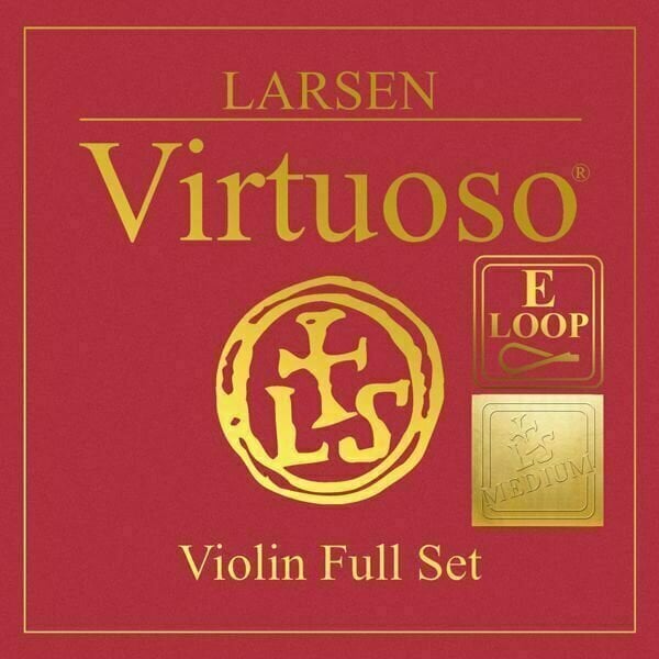 Saiten für Streichinstrumente Larsen Virtuoso violin SET E loop