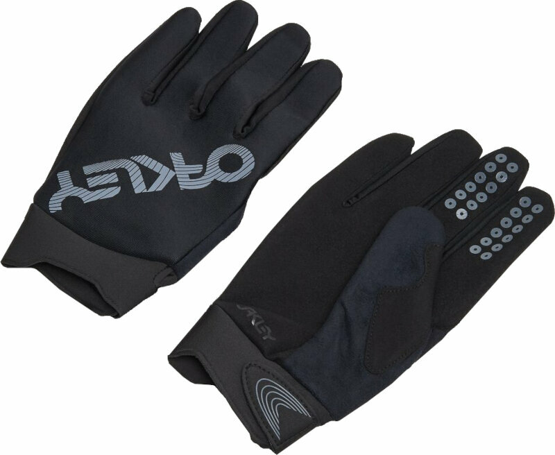 Guantes de ciclismo Oakley Seeker Thermal MTB Gloves Blackout M Guantes de ciclismo