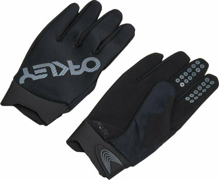 Cyklistické rukavice Oakley Seeker Thermal MTB Gloves Blackout M Cyklistické rukavice - 1