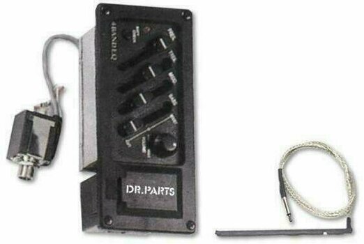 Akustinės gitaros garso ėmiklis Dr.Parts EQ 400 - 1