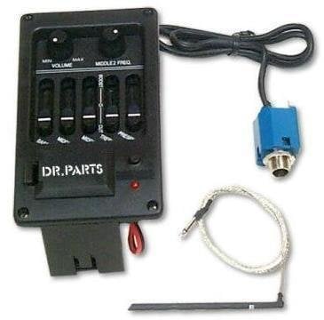 Pick-up voor akoestische gitaar Dr.Parts EQ 500