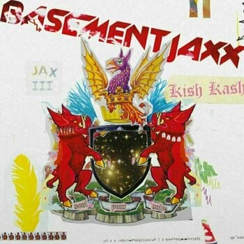 Disco de vinilo Basement Jaxx - Kish Kash (Red/White Coloured) (2 LP) - 1