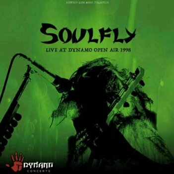 Disco de vinilo Soulfly - Live At Dynamo Open Air 1998 (Limited Edition) (Green Coloured) (2 LP) - 1